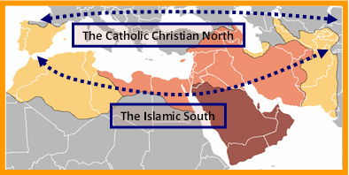 Catholic north - Islamic south Catholic north - Islamic south