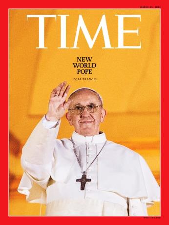 Pope Francis on Time Magazine Pope Francis on Time Magazine